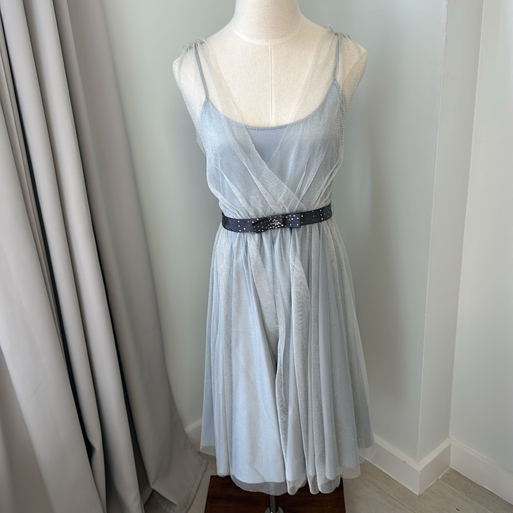 Max and Cleo dress size medium silver or grey - Picture 1 of 13